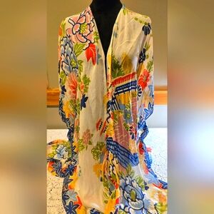 Floral Multicolor Scarf